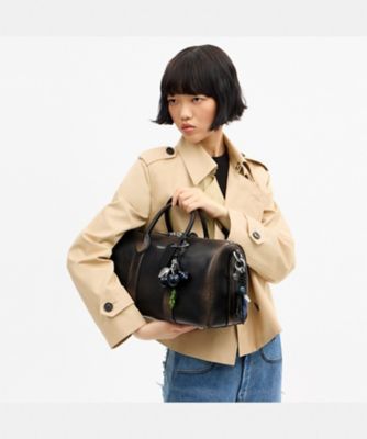 コンパス バッグ 35・ラブド レザー・チャーム | COACH/コーチ